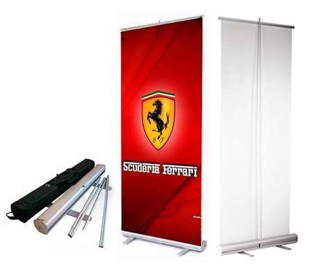 Banner roll-out