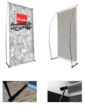 Banner doble soporte